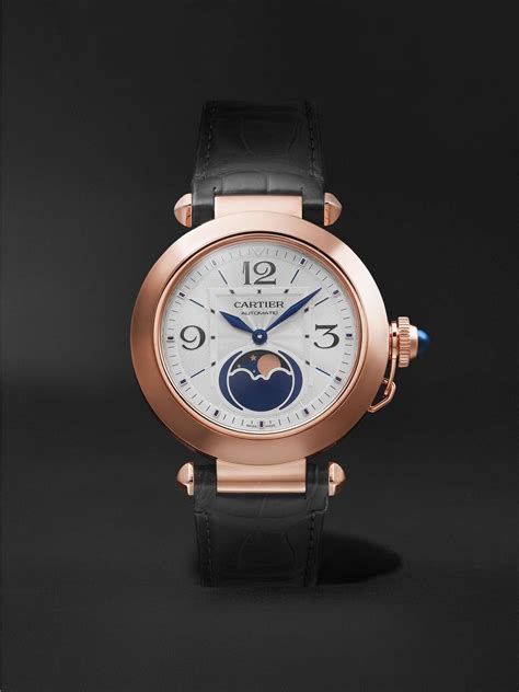 cartier watch moon phase|Pasha de Cartier watch: Pasha de Cartier Moon .